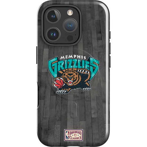 NBA Memphis Grizzlies Hardwood Classics iPhone 16 Pro Magsafe Impact Case